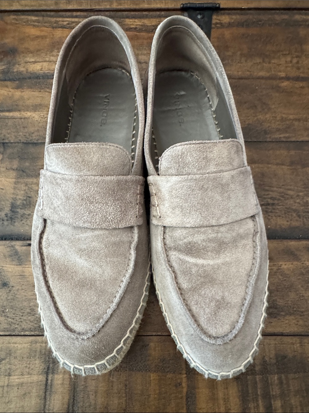 Vince Daria 2 Suede Espadrille Loafers